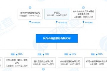 神华集团旗下长白山制药通化玉圣药业因财务违规被财政部处罚