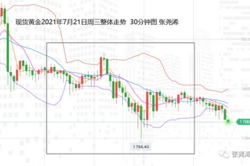 张尧浠美指初显见顶信号黄金关注百日线多头机会